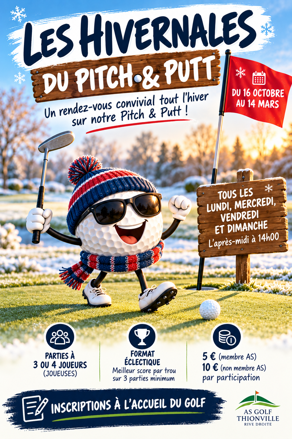 Les Hivernales du Pitch & Putt sont de retour !